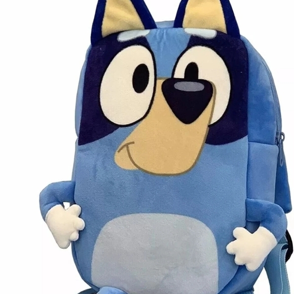 Blue Cartoon Character Kids Backpack - Picture 3 of 3